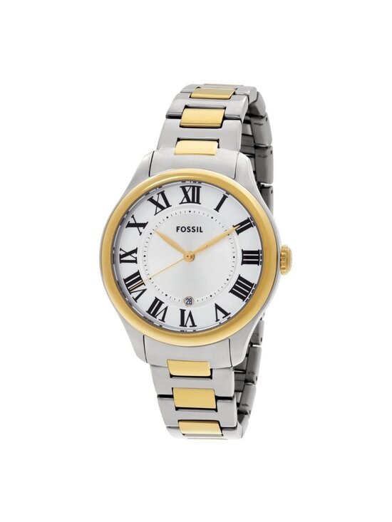NWT Fossil Gilmore Quartz Silver Dial Ladies Watch